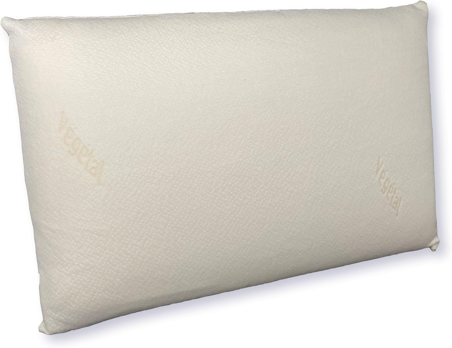 Pude, Ergonomisk, Vegetabilsk, 45 X 70 Cm, Hukommelsesform, Rektangulær, 100 % MDF-fyld, Bomuldsbund, Polyesterbetræk - Ricinusolie Naty Shop Standardpuder 1 stk (1 pakke)