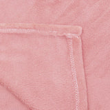 HOMLA Fluffy og varm rød fleece tæppe - til sofa og seng Komfortabel tæppe Sofa tæppe Stue tæppe - nem at vedligeholde 150 X 200 cm Pink Senge og tæpper Besuche den HOMLA-Store