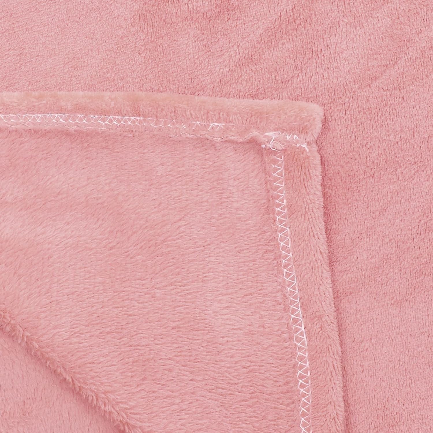 HOMLA Fluffy og varm rød fleece tæppe - til sofa og seng Komfortabel tæppe Sofa tæppe Stue tæppe - nem at vedligeholde 150 X 200 cm Pink Senge og tæpper Besuche den HOMLA-Store