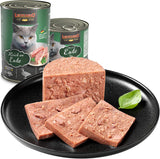 LEONARDO Wet Food [6x800g Duck] | Grain Free Wet Cat Food | Komplet våd dåsemad