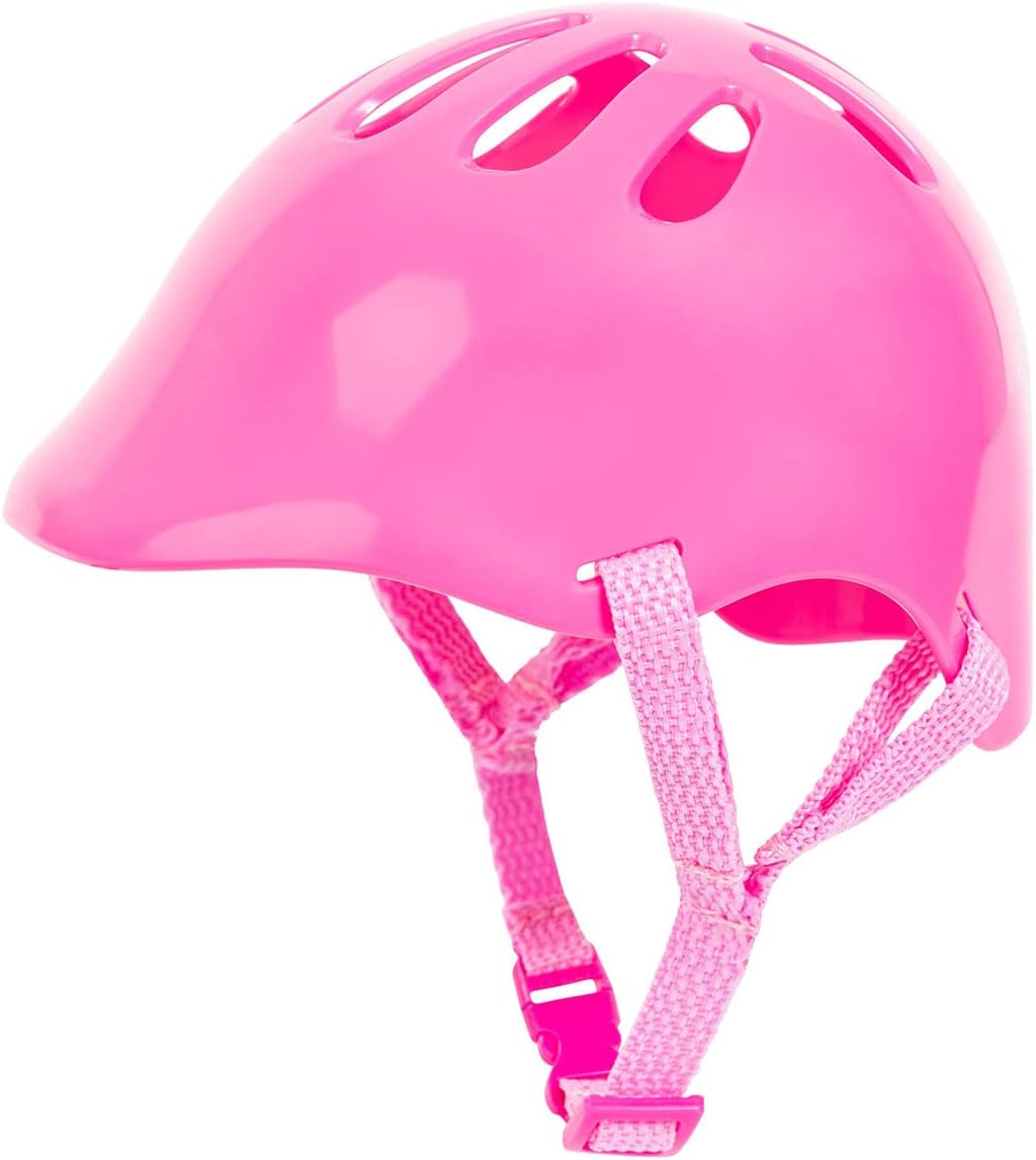 Bayer Design 79603AA Puppenfahrradhelm, Puppenhelm, Reithelm for Puppen, Puppenzubehör, Rosa