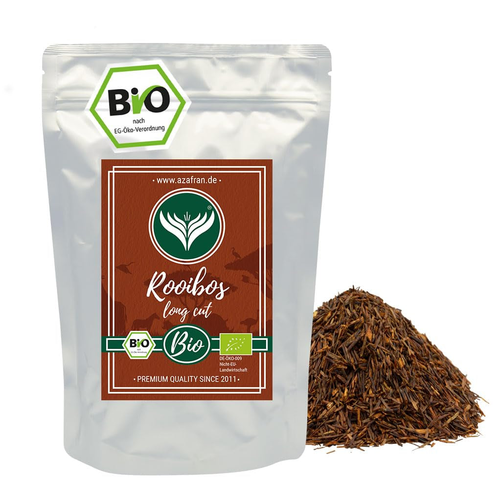 Azafran BIO Rooibos te løs - Naturlig rooibos te 500 g