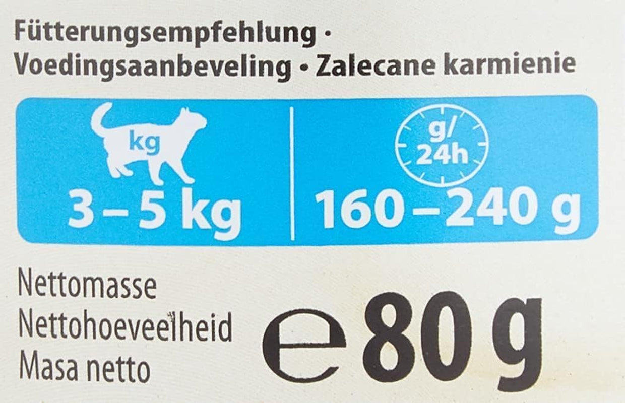 animonda Carny Adult Ocean Marine Variety No. 1 (12 x 80 g), vådfoder til voksne katte, vådfoder med møre fiskefileter, kornfrit og sukkerfrit kattefoder