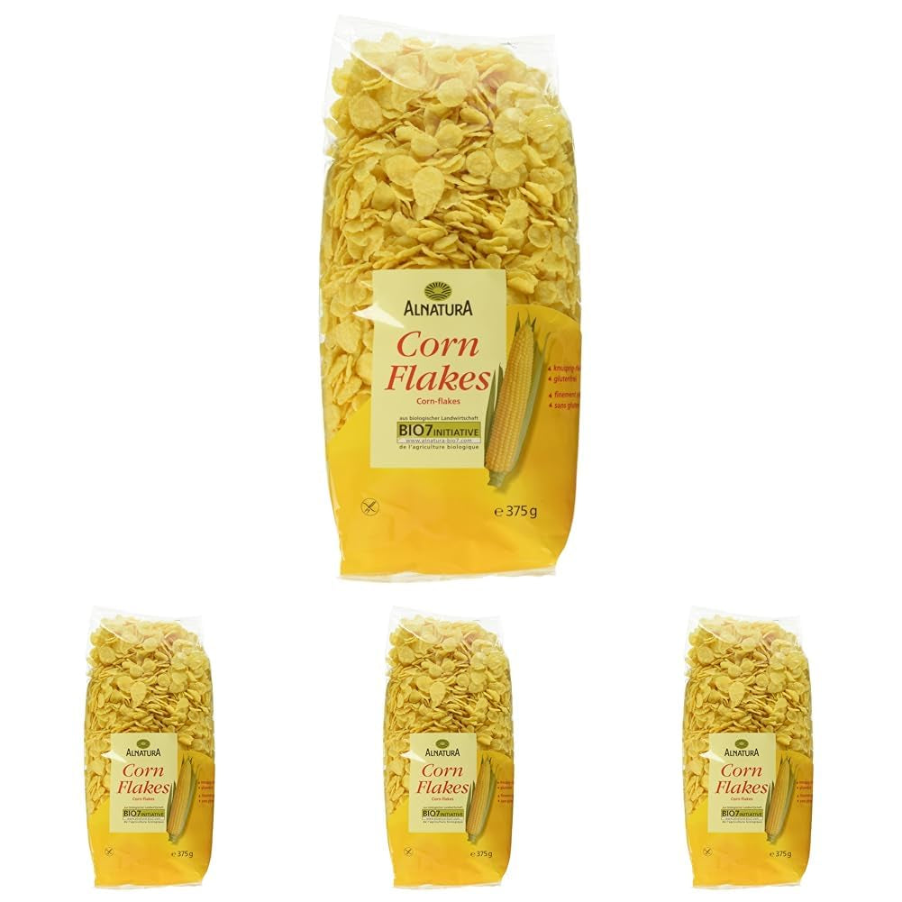 Økologiske cornflakes, glutenfri, 375 g