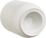 elho Vibes Fold Orchid High 12,5cm - Indendørs orkidépotter - Indendørs urtepotter - 100% genbrugsplastik - Hvid/Silkeblød hvid