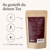 BIO Schoko Chai krydret te uden sukker, med kakaobælge, kanel, lakrids og andre aromatiske Chai-krydderier, 100 g