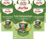 Yogi-te - Tulsi Serenity, Ayurvedisk urtete, koffeinfri, Tulsi-blanding - hellig basilikum, lakrids og appelsin, Yogi-te, 6 stk., 6 x 17 teposer (102 teposer)