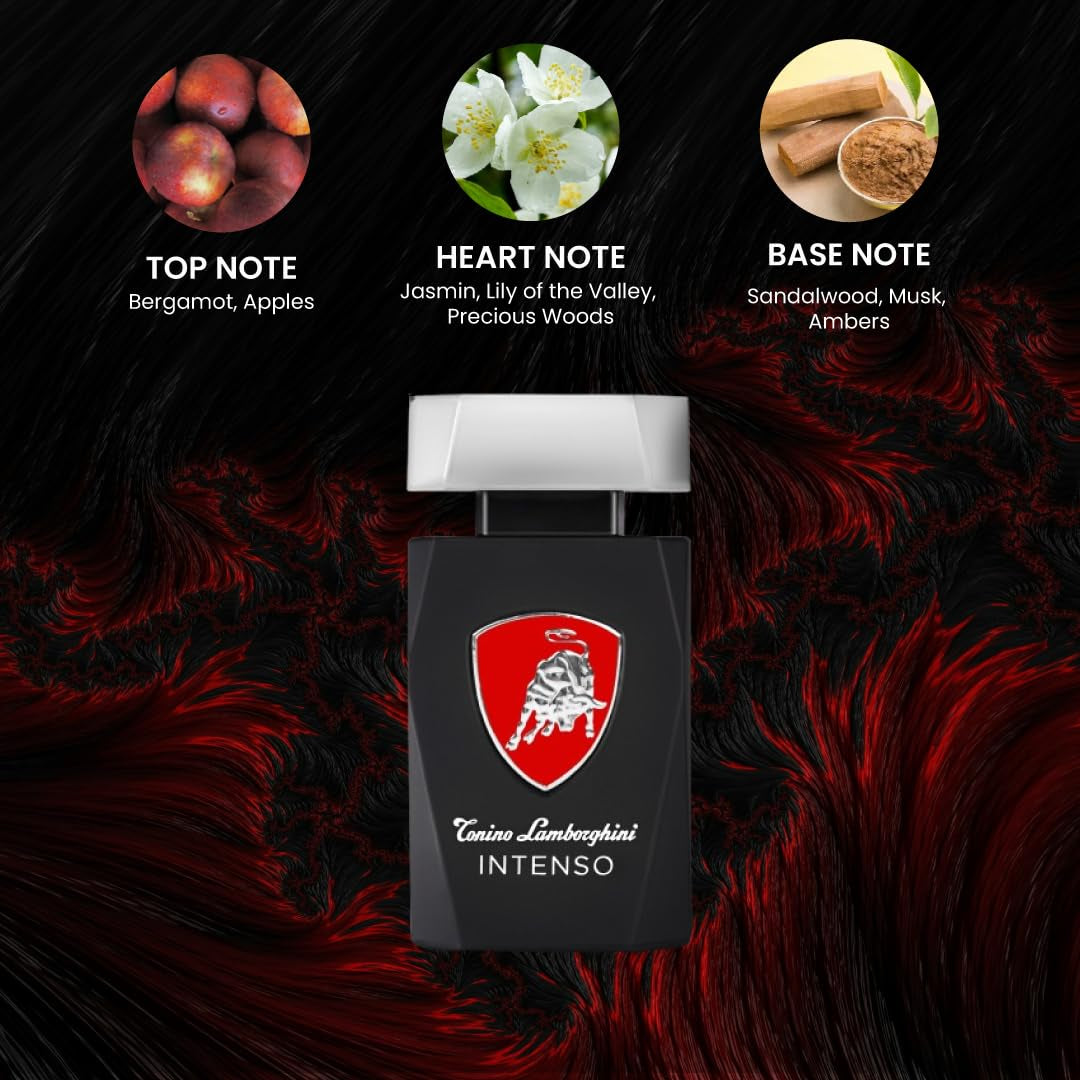Tonino Lamborghini Intenso til mænd 4,2 oz EDT Spray Naty Shop håraffiltringsprodukter