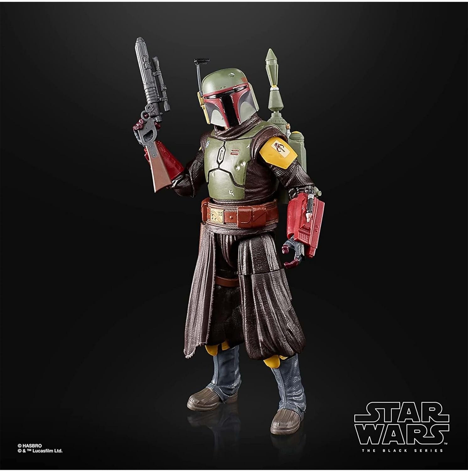 Star Wars Hasbro Black Series Boba Fett (Throne Room): The Book of Boba Fett samlerfigur, til børn fra 4+ år, multi, 15 cm højde actionfigurer Naty Shop