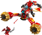 LEGO NINJAGO Kai's Storm Rider Mech - Flyvende motorcykellegetøj med 3 minifigurer - Mek med bevægeligt hoved, arme og ben - Byggelegetøj - Gave til drenge og piger i alderen 7+ 71830 Byggesæt Besuche den LEGO-Store