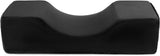 QWORK® Eyelash Pillow, U-Shaped Beauty Makeup Pillow, Ergonomic Eyelash Pillow for Lengthening, Memory Foam Eyelash Pillow for Beauty Salon Home Use (Black) Cervical Orthopedic Pillows Naty Shop Default Title