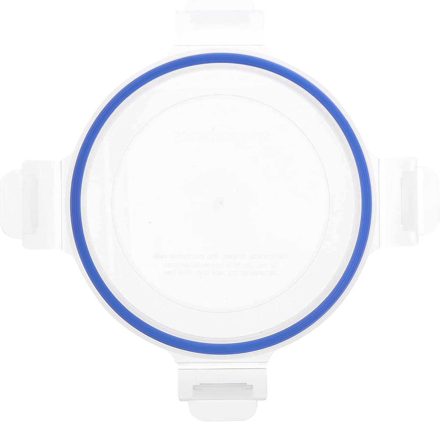 Amazon Basics madbeholdere af glas med låg 20 pakke (10 beholdere + 10 låg) BPA-fri klare blå madopbevaringskasser Naty Shop