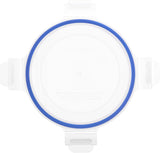 Amazon Basics madbeholdere af glas med låg 20 pakke (10 beholdere + 10 låg) BPA-fri klare blå madopbevaringskasser Naty Shop