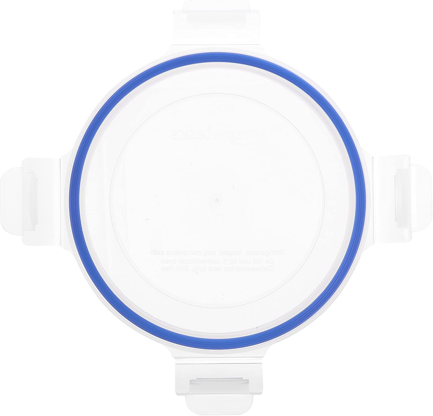 Amazon Basics madbeholdere af glas med låg 20 pakke (10 beholdere + 10 låg) BPA-fri klare blå madopbevaringskasser Naty Shop