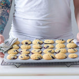0070035 BAGFORM TIL 24 MINI MUFFINS 38,5 X 26 X 2 H CM Bageforme og plader Naty Shop