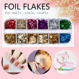 7 Boxen Strasssteine ​​​​Nägel, Nail Art Kit Strass Nagelglitzer Pailletter Nagel-Edelsteinen Kristalle Perlen Diamanten Metall Nieten Für DIY Dekoration Nageldesign (Multicolor)