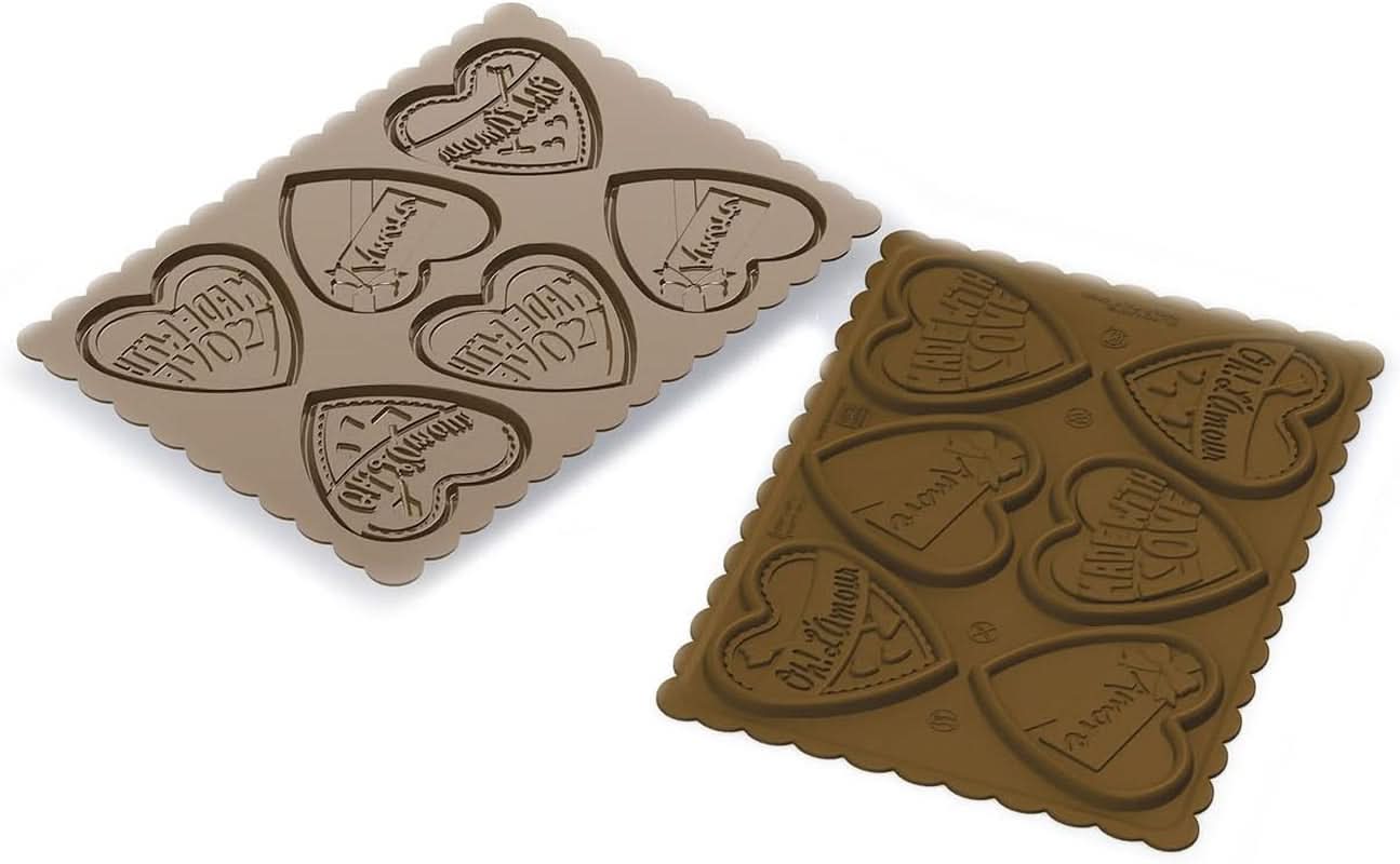 Silikomart 22.166.77.0165 CKC06, Chokoladeformsæt og køkkenskærer Naty Shop