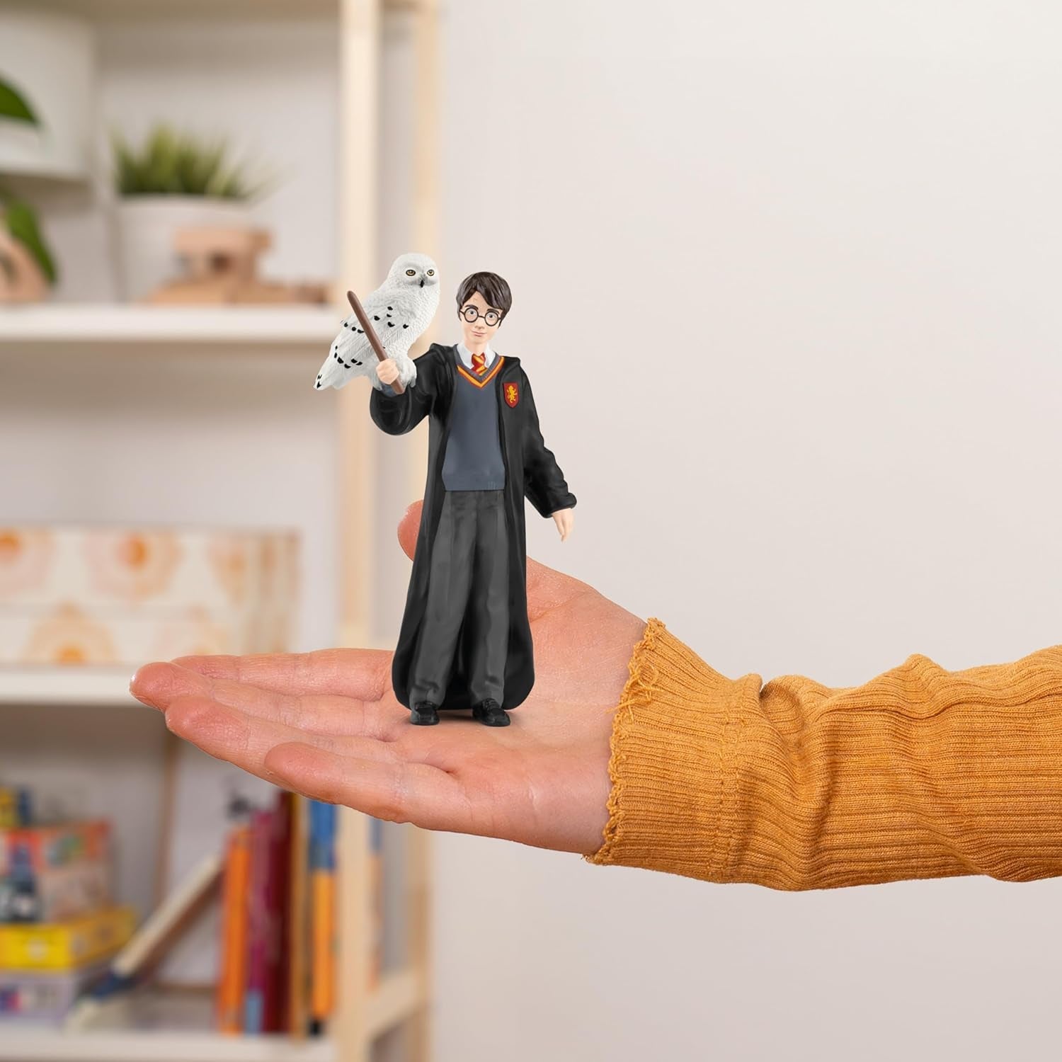 Schleich 42633 Harry Potter & Hedwig, Fra 6 år, HARRY POTTER - Figur, 4 X 2,5 X 10 cm, Flerfarvet/Ocean Tides Actionfigurer Naty Shop