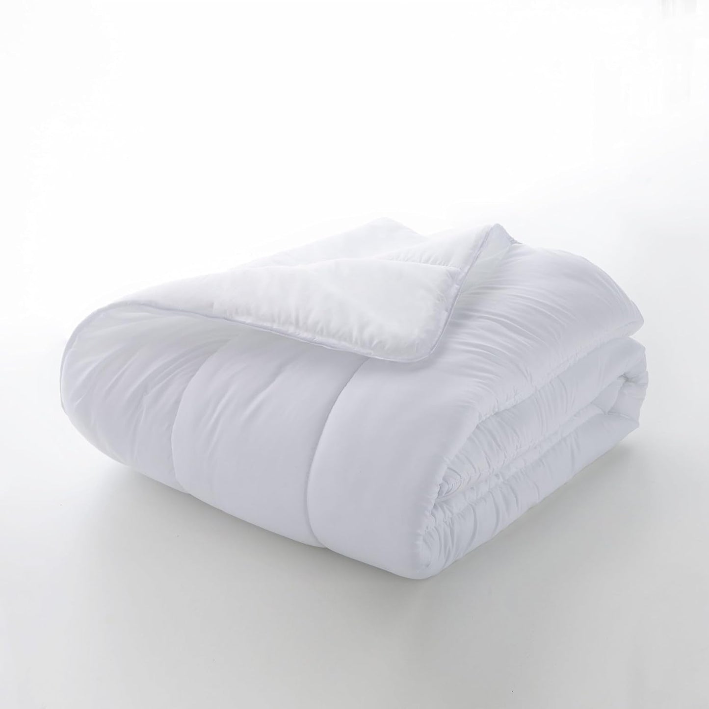 BØHEMIEN | Dyne/ Sengefyld 120 cm, quilt 300 G/M², allergivenligt fyld af antimide åndbare fibre, ekstra blødt og antibakterielt fyld, mål 200 X 200 cm Dyner og dyner Naty Shop White Bed 120 - 200*200Cm