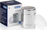 De'Longhi DLSC061 Kakaoshaker i rustfrit stål, 175 ml, sølv