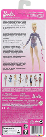 Barbie You Can Be Anything Series Blondt hår Rytmisk Gymnastik Tilbehør Dukke Inkluderet Gavelegetøj til børn Alder 3+ GTN65
