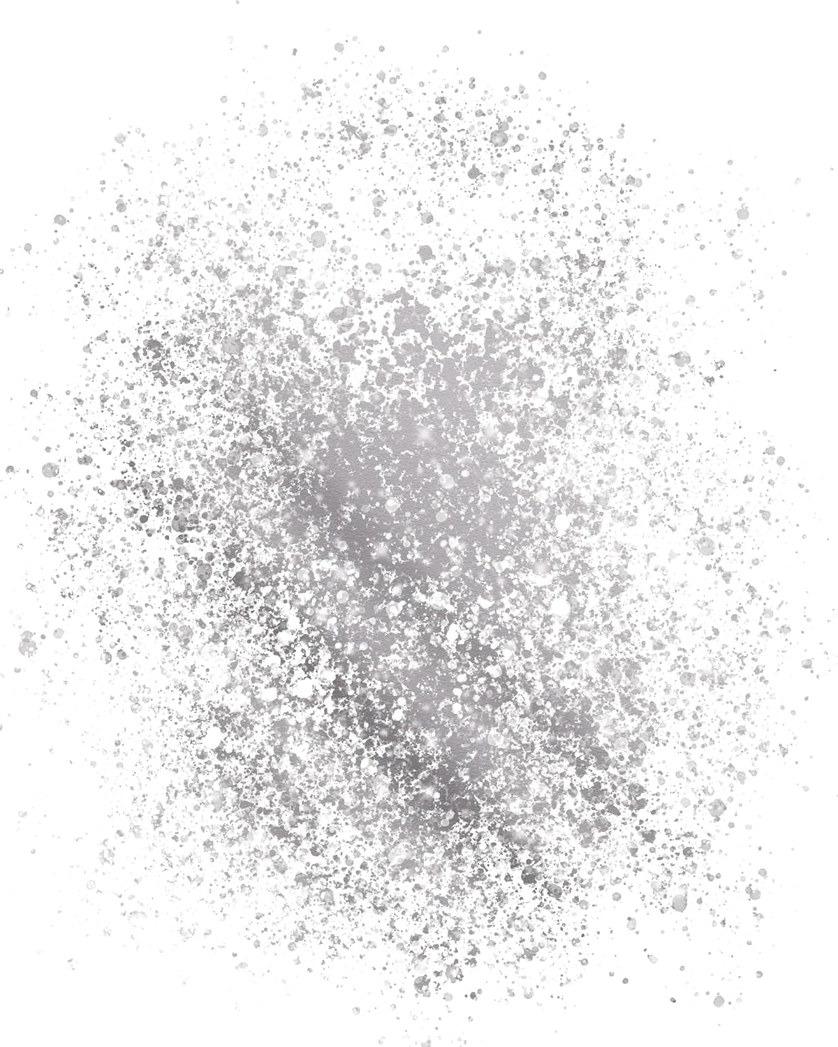 Spiselig glitter madspray NY SØLVSKIMMERENDE 5G pumpe med metallisk pulver til hurtig og effektiv dekoration af kager, cremer, geléer, praliner, chokolade og sukkerpynt