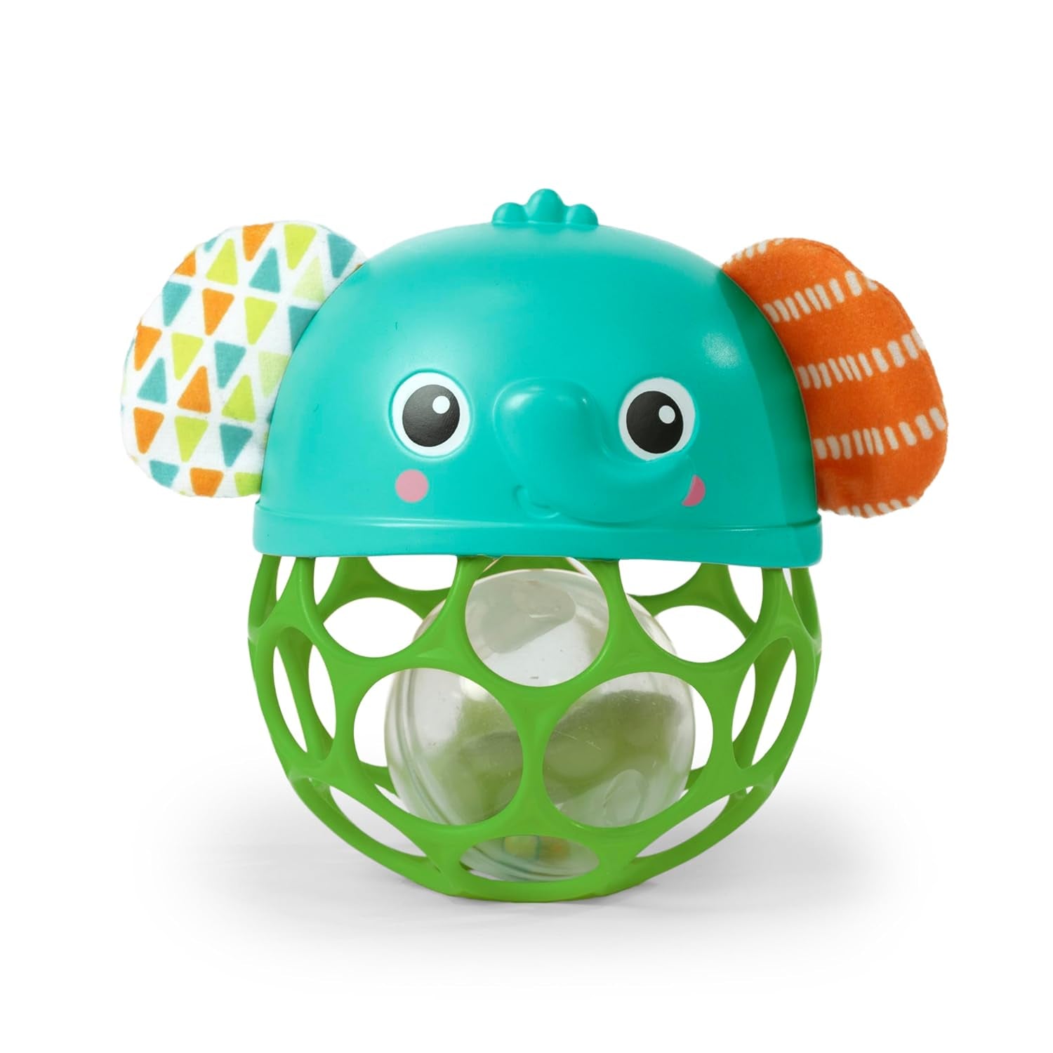 Bright Starts Giggle & Glow Bell Glow in the Dark Elefantlegetøj Oball Let at fange Nyfødt+ Unisex babylegetøj Naty Shop Standardtitel