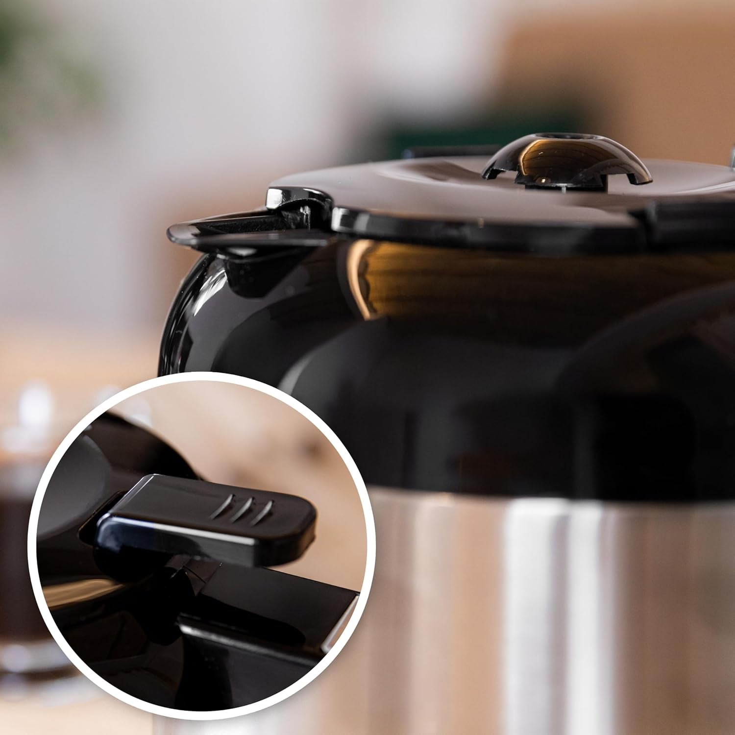 Cecotec Coffee 66 Drop & Thermo dryp kaffemaskine, 950 W, 1,2 L, 10 kopper, ExtremeAroma teknologi, anti-dryp funktion, vandstandsindikator, genanvendeligt hovedfilter, overophedningsbeskyttelse