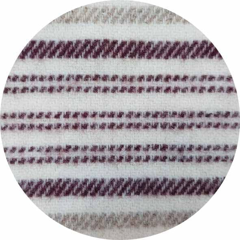 Toison D'Or hjørne, 220 X 240 Cm, Hvide/Aubergine/Bizet Dyner og dyner Naty Shop