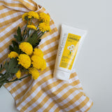 Clearé Institute | Kamille maske | Nærer, betingelser og reder ud | Golden Shine and Shine | 97% naturlige ingredienser | Beroliger hovedbunden Med kamilleekstrakt |150 ml Naty Shop hårmaske