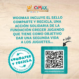 Colorbaby WOOMAX 49314 - Trælås 37 X 15 X 53,5 Cm +3A Dukkehuse Naty Shop