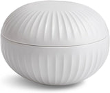 Kähler Bonbonniere Ø12 cm Hammershøi Dekoration Dansk design, hvid Madkasser Naty Shop Standard titel
