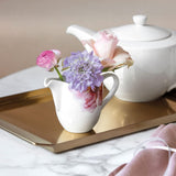 Villeroy & Boch - Rose Garden Milk Krus, 280 ml, Premium Porcelæn, hvid/pink
