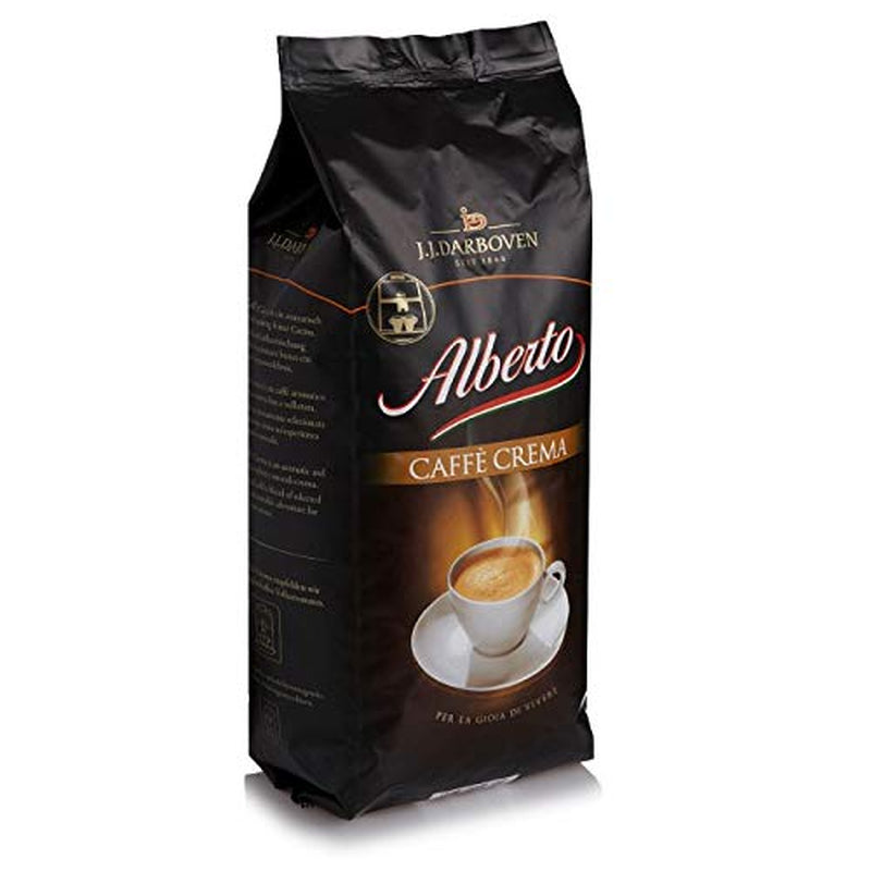 6 x Darboven Alberto Caffè Cream kaffebønner 1 kg