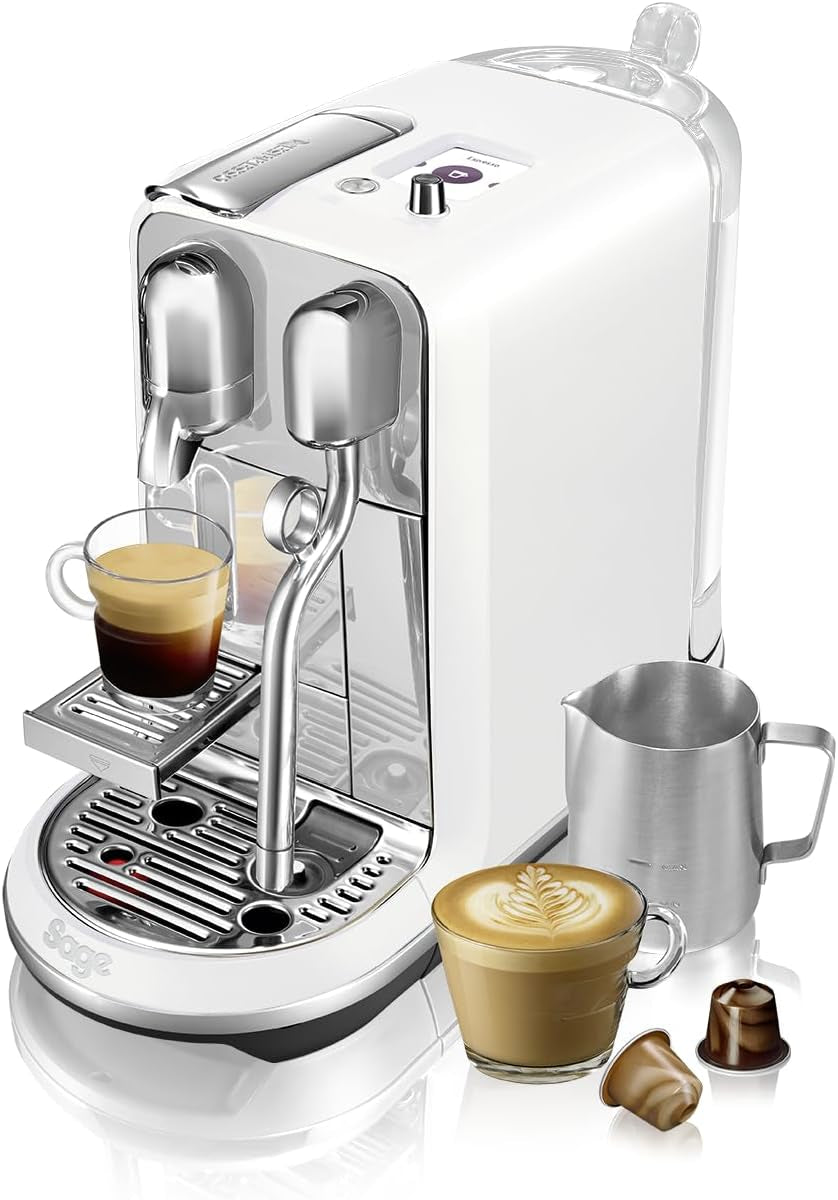 Sage Nespresso SNE800BSS Creatista Plus kapsel espressomaskine, børstet rustfrit stål