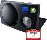Emerio universalskæremaskine "Made in EU" MS-125000, rustfrit stålblad fremstillet i Tyskland, justerbar 0-17 mm, 100W Naty Shop enkelt sorte rivejern og skæremaskiner