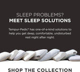 TEMPUR-PEDIC Symphony Pude Lavet af memory skum, Luksuriøs, Blød, Standard, Hvid Standardpuder Naty Shop
