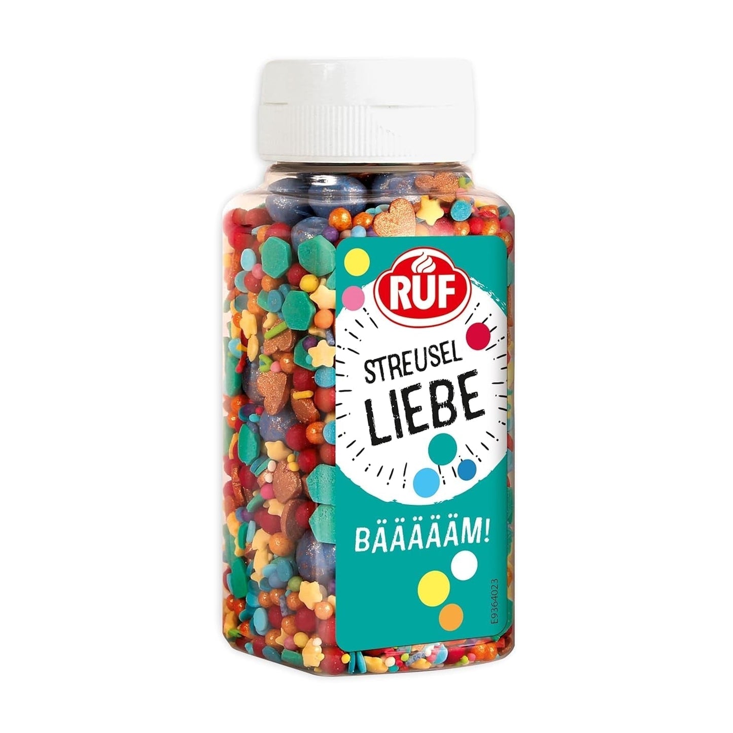 RUF Sprinkle Mix, farvet blanding, 140 gram Naty Shop 140 gram Bääääm