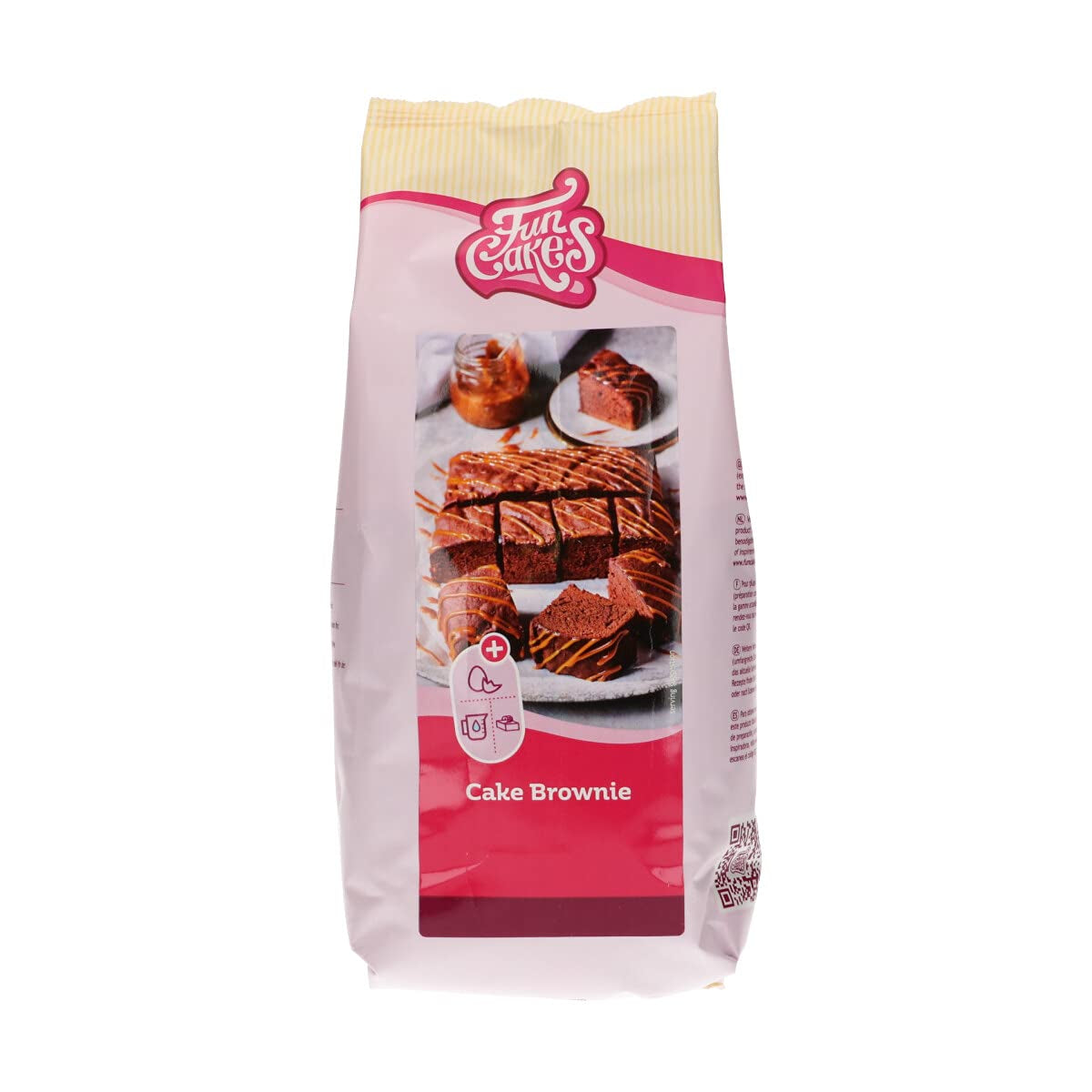 Funcakes Mix Für Cake Brownies: Einfach Zu Berübenen, Für Brownies Und Schokoladenkuchen Mit Reichem Schokoladengeschmack, Halal., 1 Kg Mix til bagning og madlavning Naty Shop Standardtitel