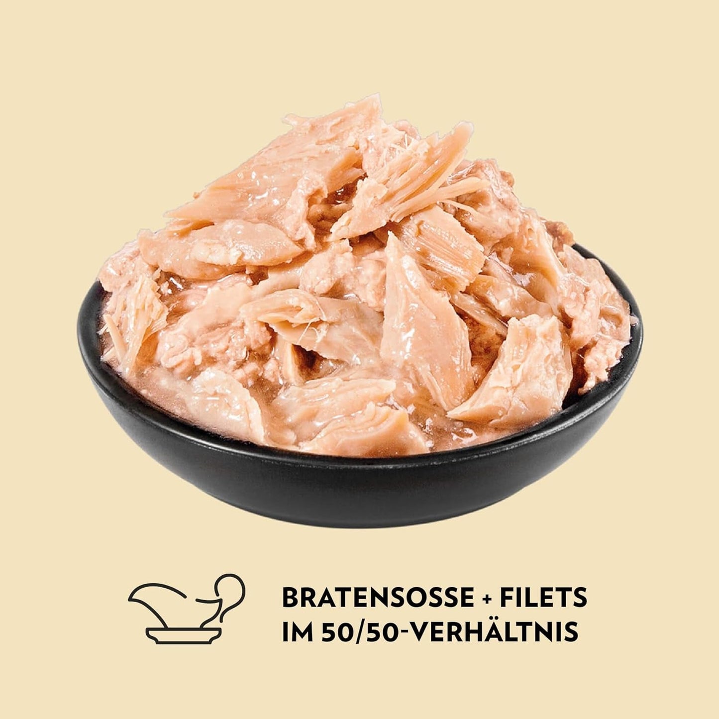 PrimaCat - Klassisk vådfoder til katte, smag af fugl i sauce, 28 x 85 g