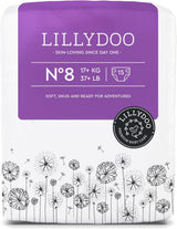 LILLYDOO Babybleer Hudvenlig - Størrelse 3 (6-10 kg), 29 stykker, pålidelig lækagebeskyttelse, blød, parfumefri og lotionfri til følsom hud, dermatologisk testet