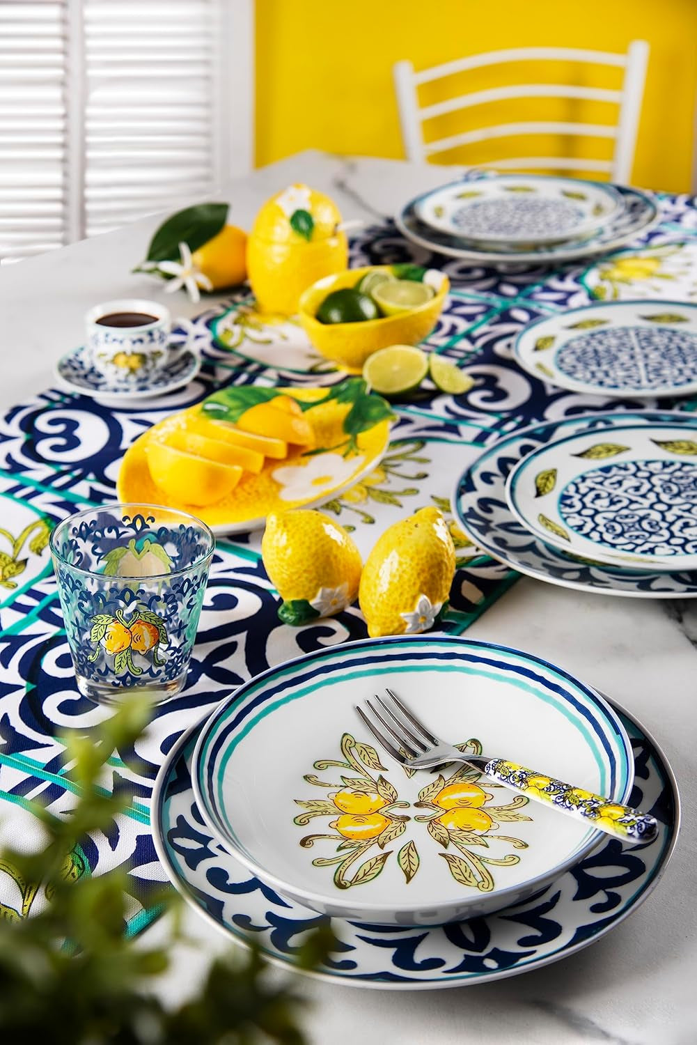 Excelsa Amalfi servicesæt, 18 dele, porcelæn