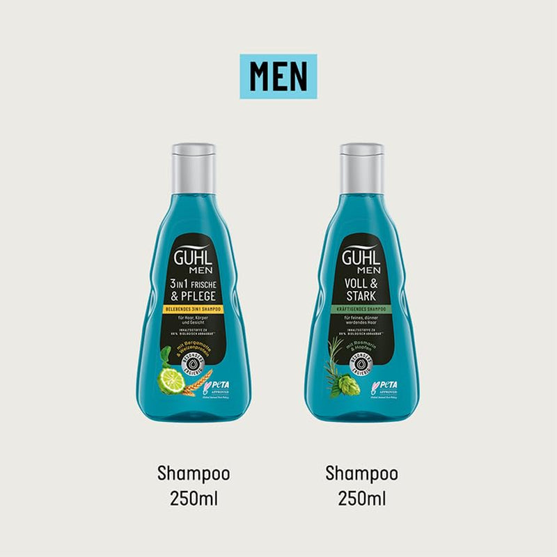 Guhl Men Full & Strong Shampoo - Hårtype: Tynd, fin, normal Guhl Shower & Bath