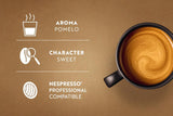 Café Royal Professional Pads, Bio Lungo, 50 Nespresso (R) Professionelle kompatible puder til kontor og gastronomie, Bio og Fairtrade certificering, 100 Prozent Arabica, Intensitet 5