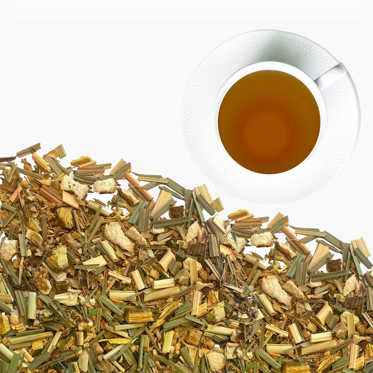 LA TETERA AZUL Økologisk infusion af ingefær og citron. Økologisk te til vægttab i pyramider. Ingefær og citron. 20 pyramider.
