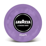 Lavazza, A Modo Mio Soave 256 Kaffeekapseln, für ene leichten og eleganten Espresso mit aromaticschen Noten von Blumen, 100% Arabica, Intensität 5/13, medium Röstung, 16 Packungen mit je 16