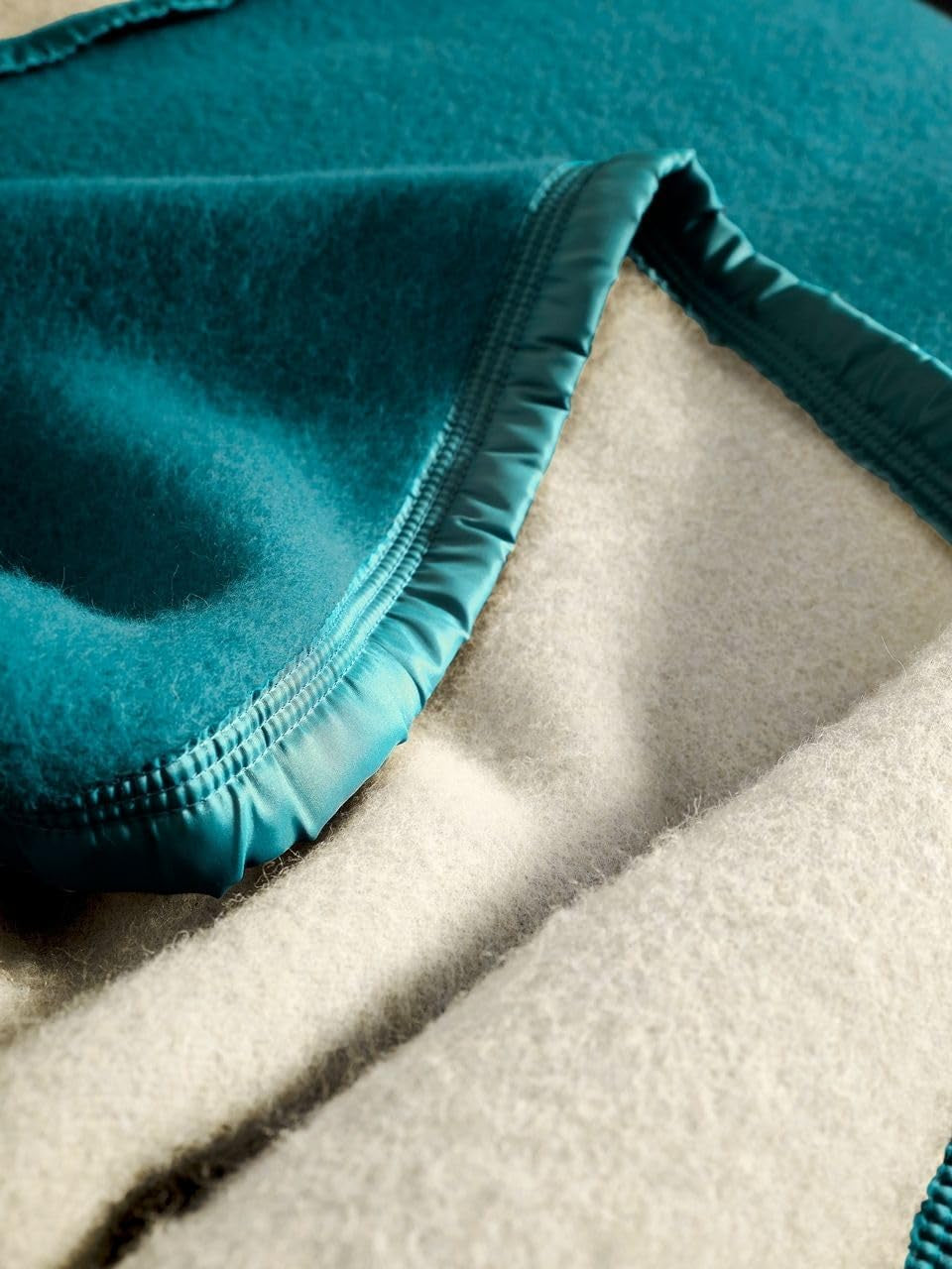 Toison D'Or Volta Woolmark Uldtæppe, 240 cm X 260 cm, str. Peacock, Queen (UK. Standard) Dyner og dyner Naty Shop