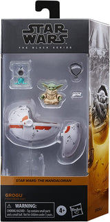 Star Wars Hasbro Black Series Grogu, The Mandalorian Zu Figur, Velegnet til 15 cm samleobjekter, Til børn fra 4 år og opefter, Multi, F4357 Actionfigurer Naty Shop
