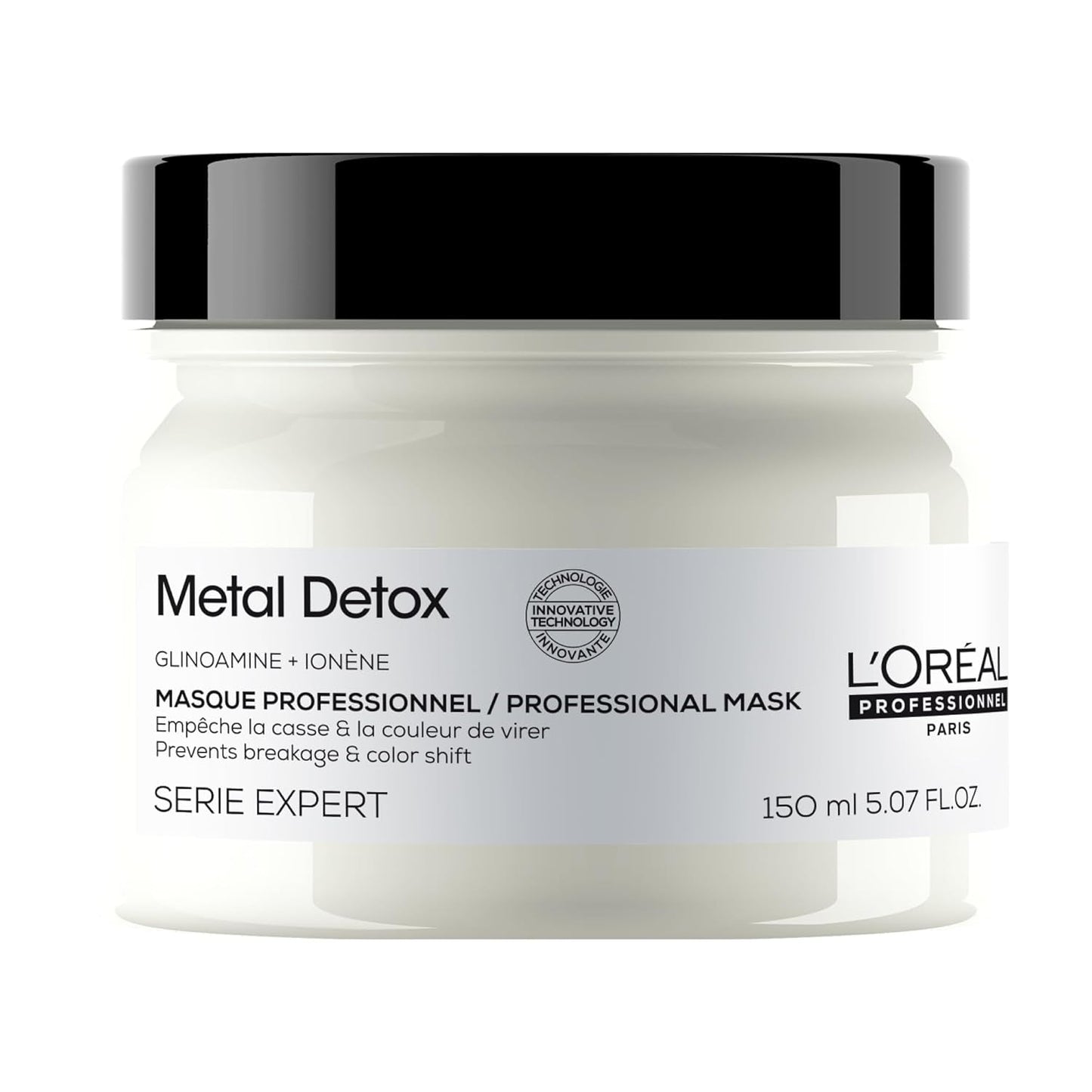 L'Oréal Professionnel Professional Restructuring maske til alle hårtyper, hjælper med at reparere skader og genopretter hårets styrke, Absolut Repair Molecular, 150 ml Naty Shop Hair Mask Standardtitel