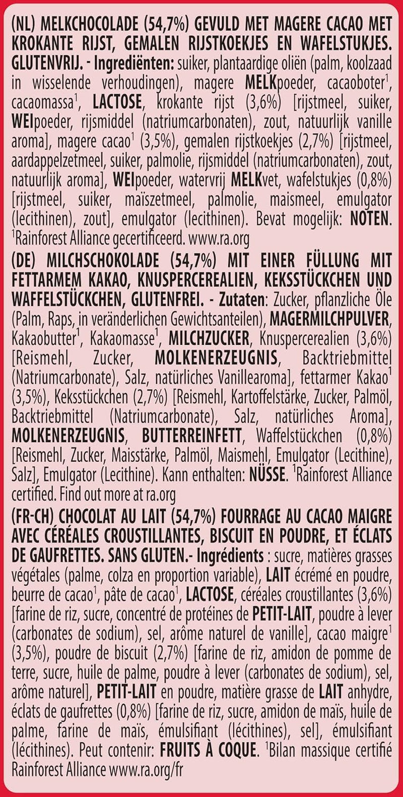 NESTLÉ Easter Friends, påskeminifigurer med mælkechokolade med sprøde bidder, 1 pakke (1 x 65g)